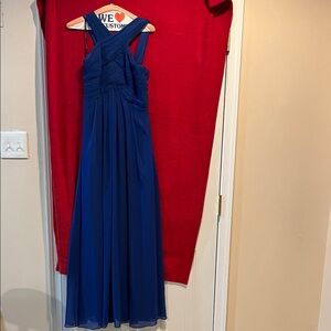 Bill Levkoff Royal Blue Maxi Dress